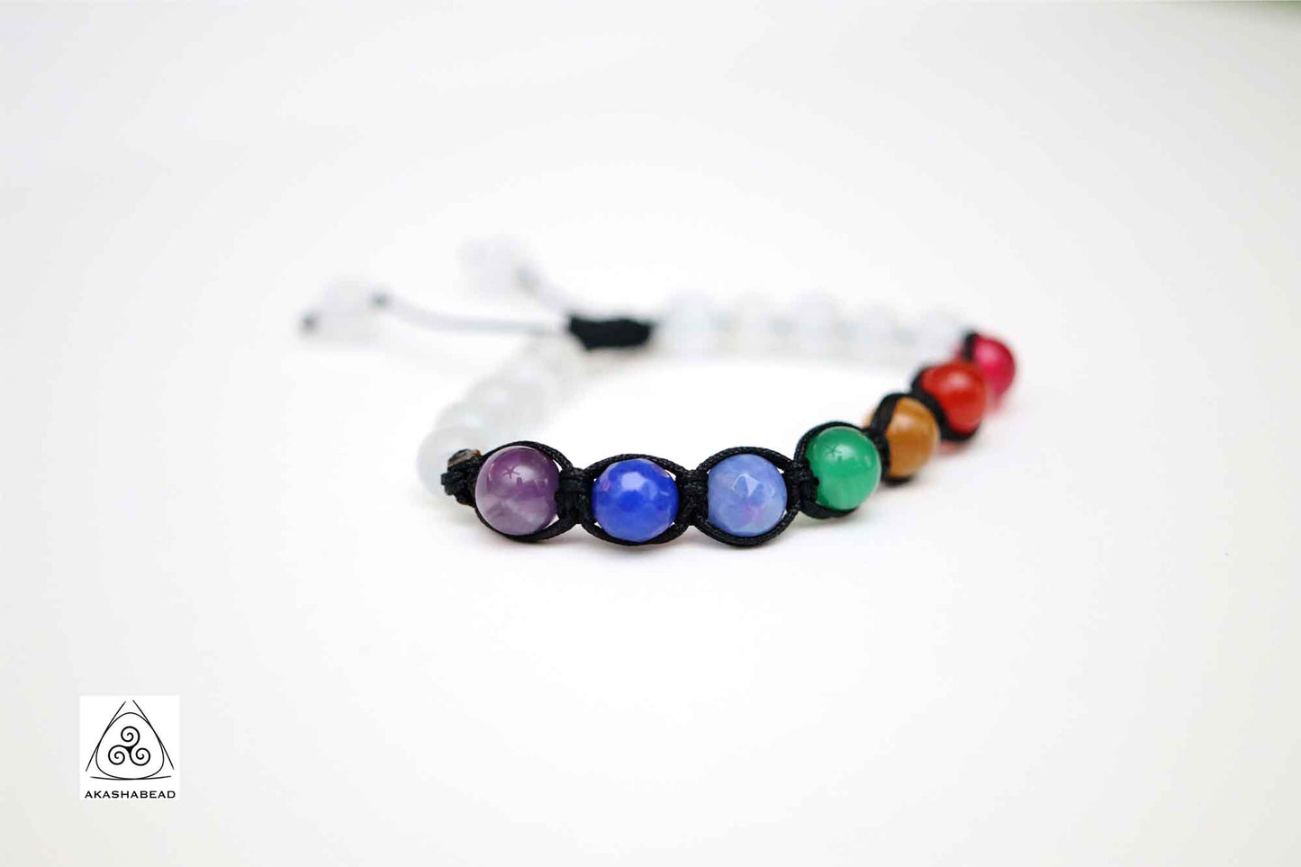 7 chakra healing braided beads bracelet