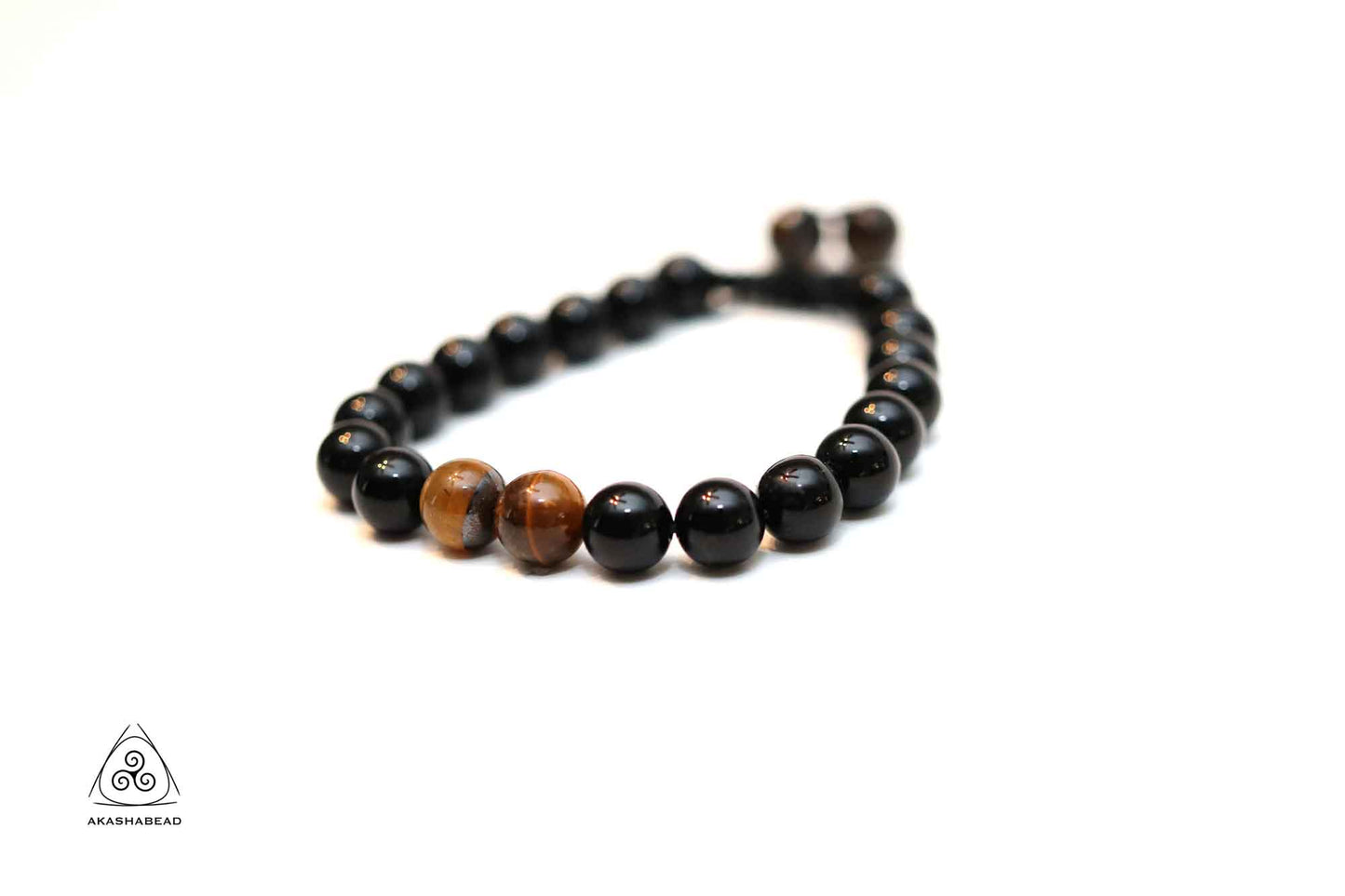 Natural Onyx tiger eye 8mm beads