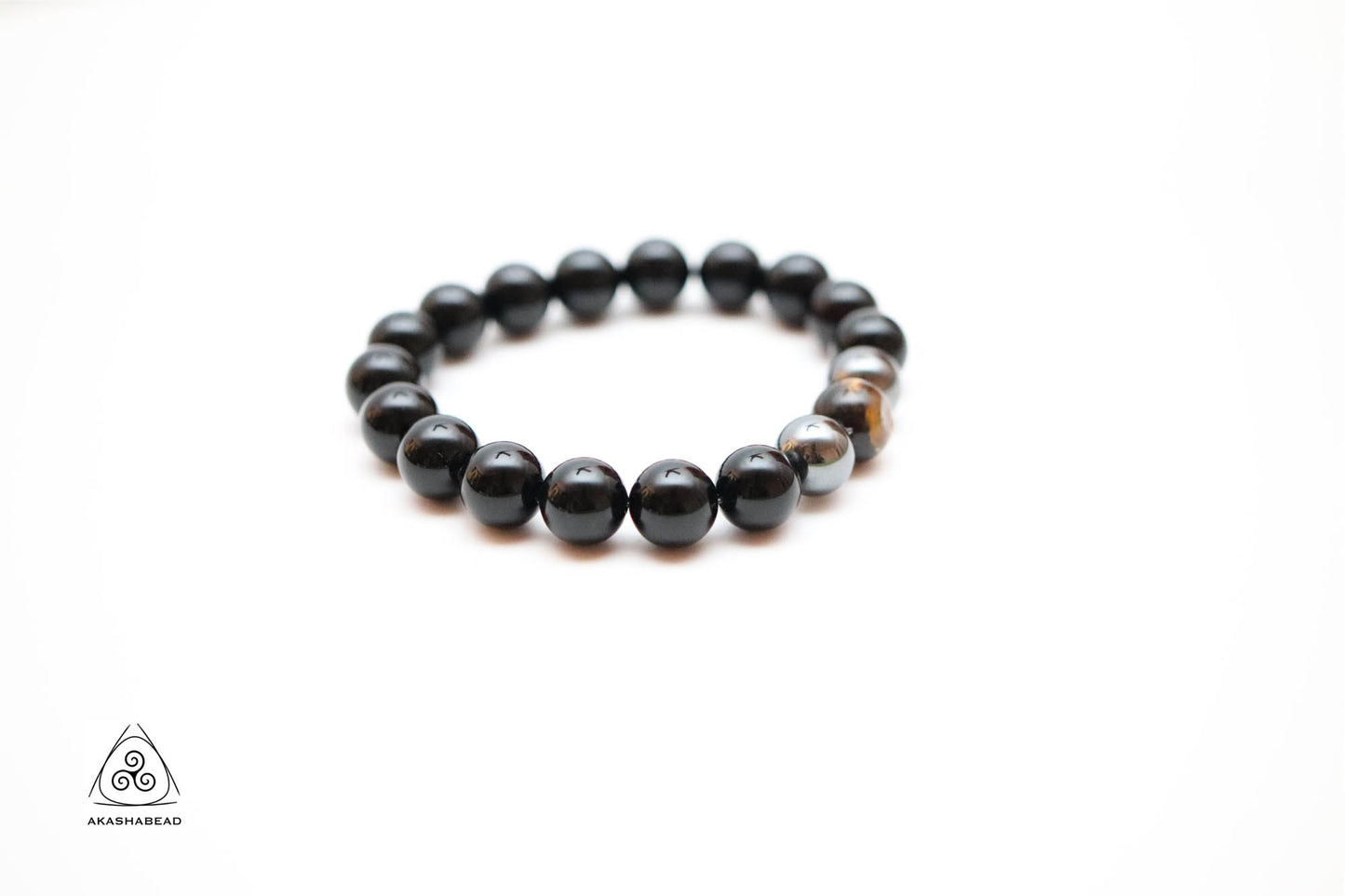 Black Onyx and Tiger eye to boost strength and good luck