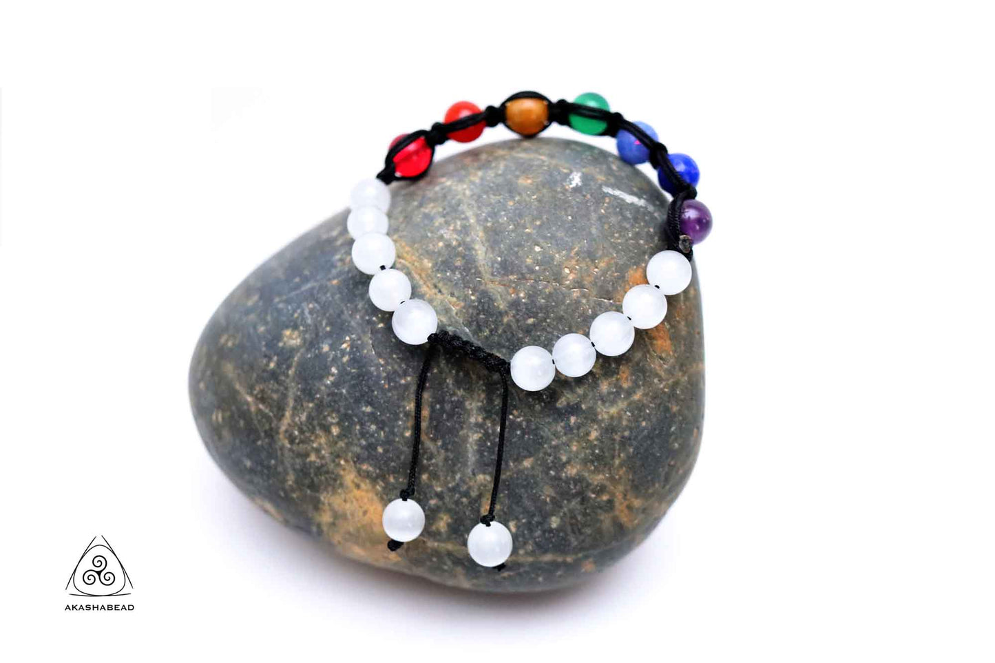 7 chakra healing braided beads bracelet